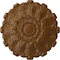 Ekena Millwork Durham Ceiling Medallion (Fits Canopies up to 4 1/4"), Hand-Painted Smokey Topaz, 31"OD x 1 1/2"P CM31DUSTF - alternate 1